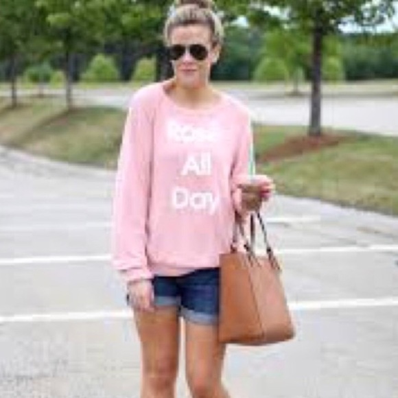 rose all day sweatshirt